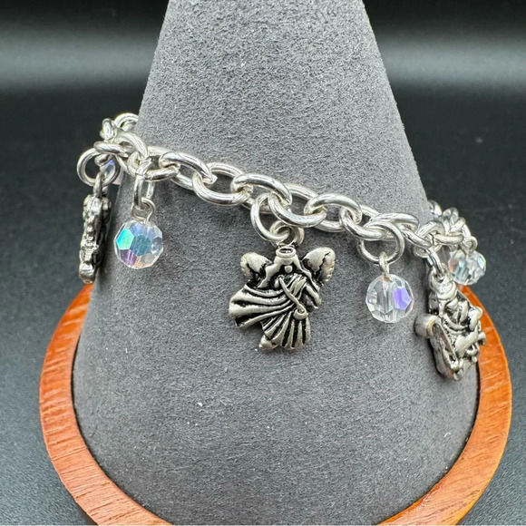 Jewelry - Story of Christmas Christ’s Birth Religious Jesus Nativity Charm Bracelet